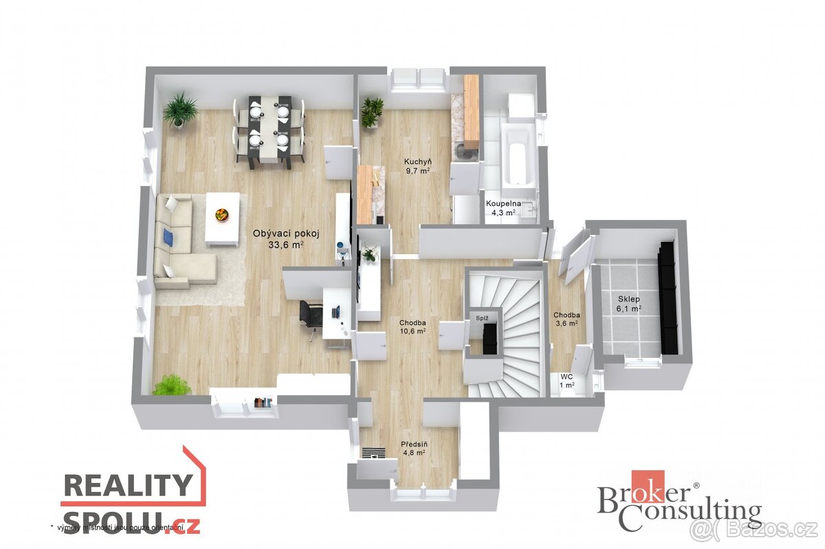 Prodej, domy/rodinný, 134 m2, Sadová 1024/17, 35801 Kraslice - 13