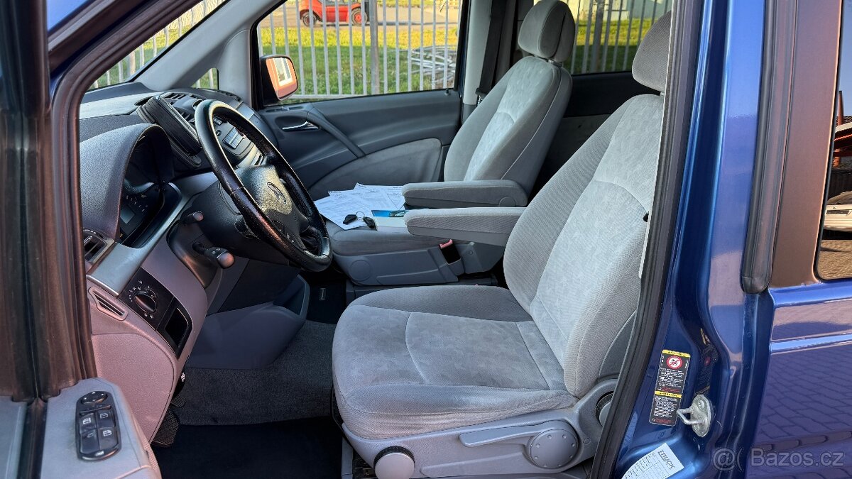 Mercedes-Benz Viano //2.2CDi//110kW//8MÍST//BEZ KOROZE// - 13