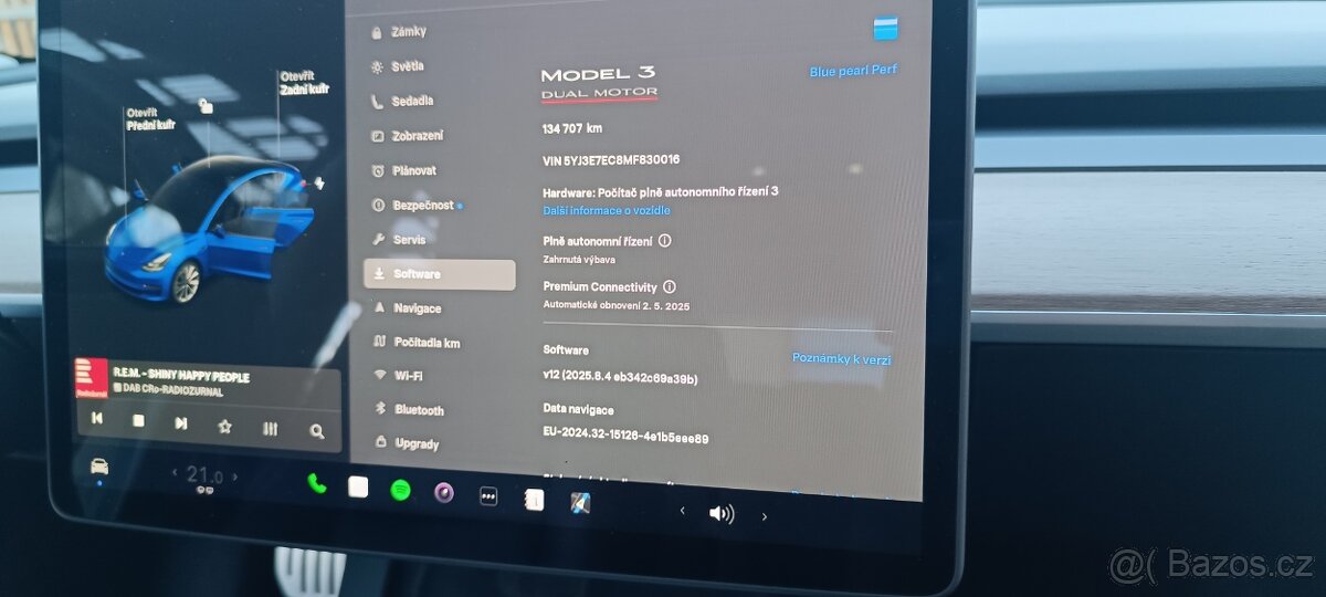 Tesla Model 3 Performance model 2021, včetně FSD - 13