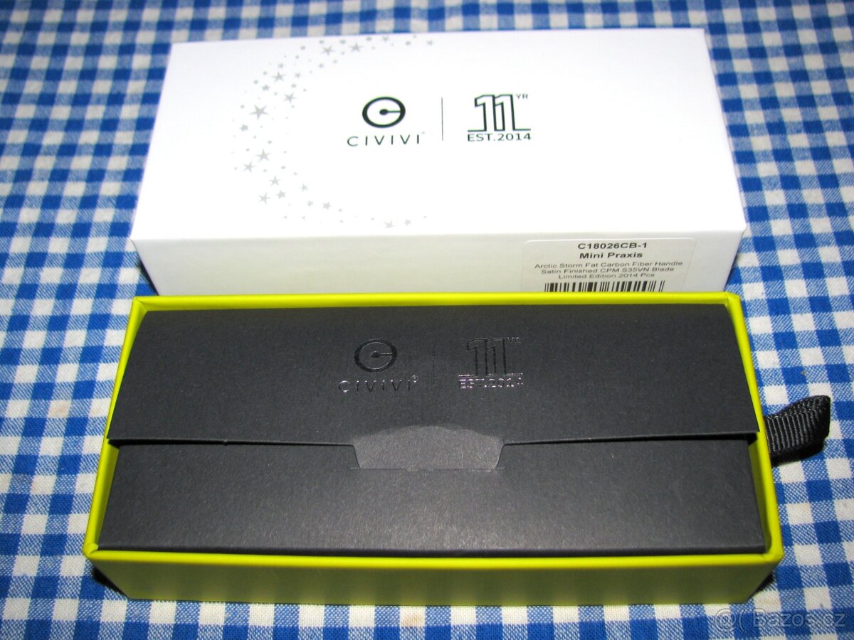 ZAV. NŮŽ - CIVIVI MINI PRAXIS - LIMITKA - OCEL - CPM S35VN - 13