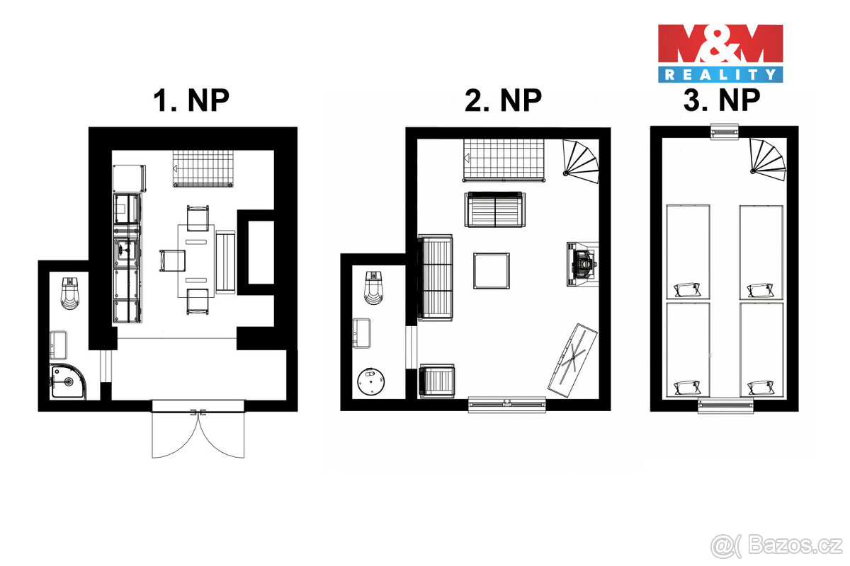 Prodej chaty, 59 m², Nová Bystřice - 13