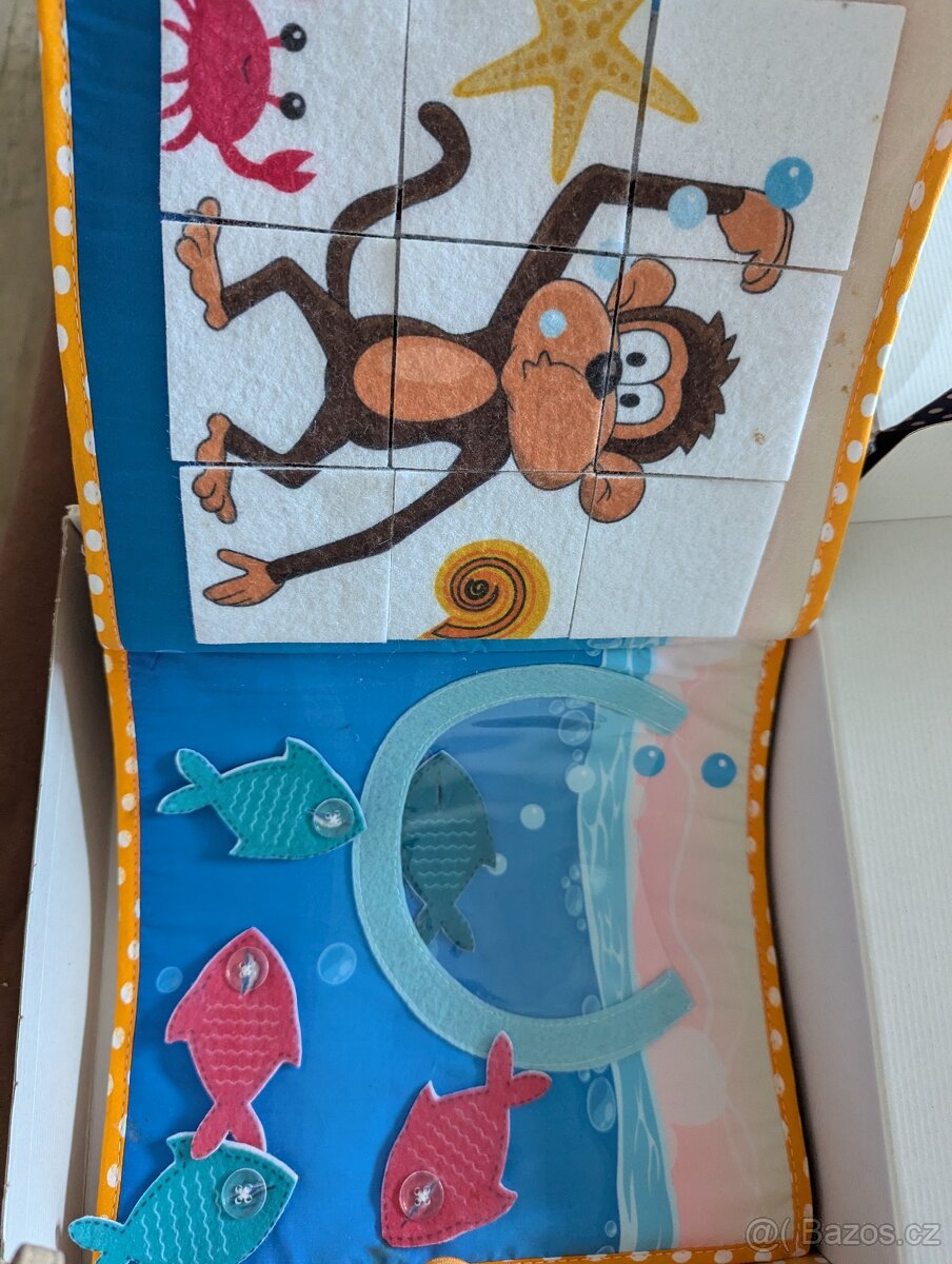 Quiet book - interaktivní kniha - 13