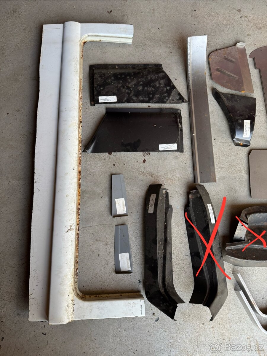 Plechařina VW T2 - 13