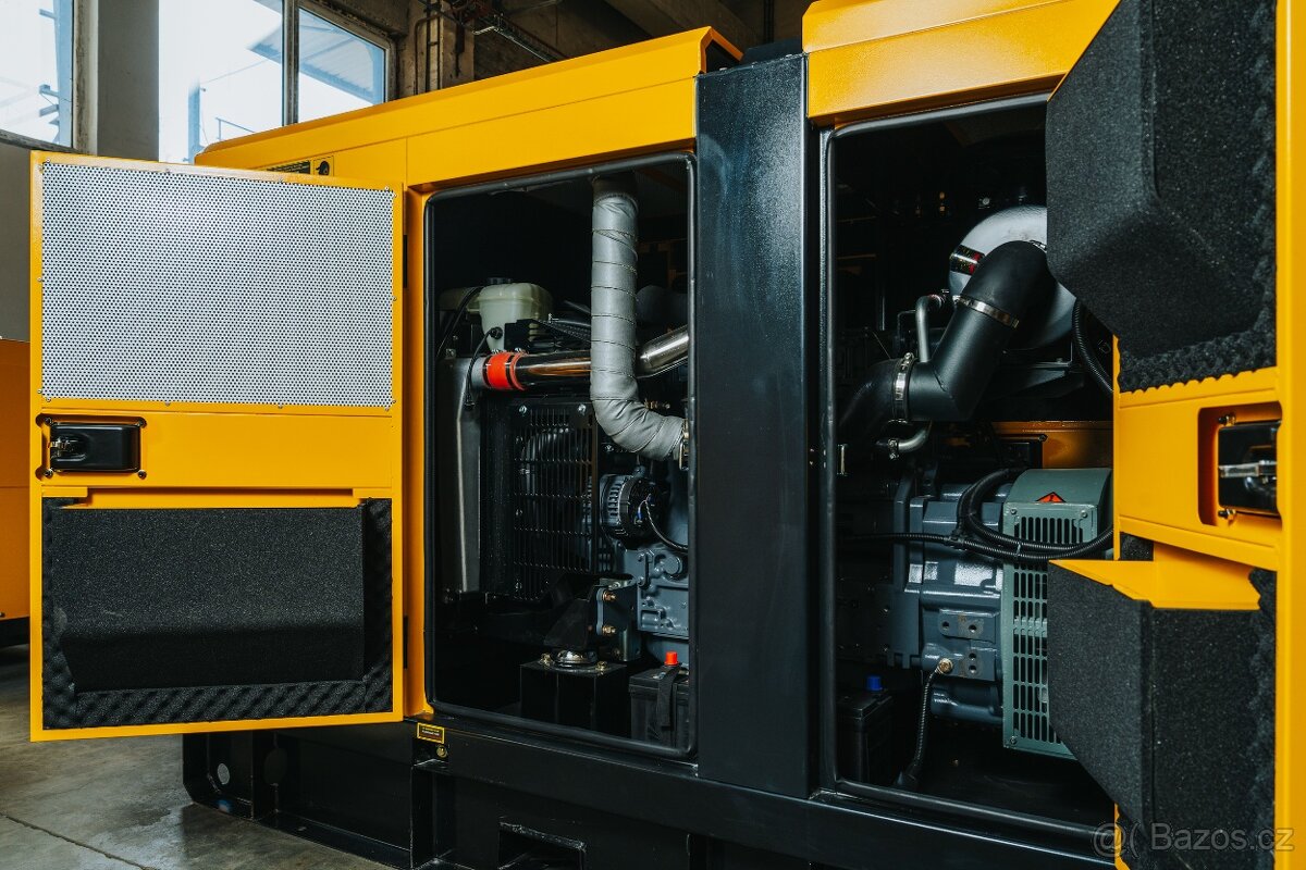 Naftová elektrocentrála PCA POWER PDE-110 kVA s ATS - 13