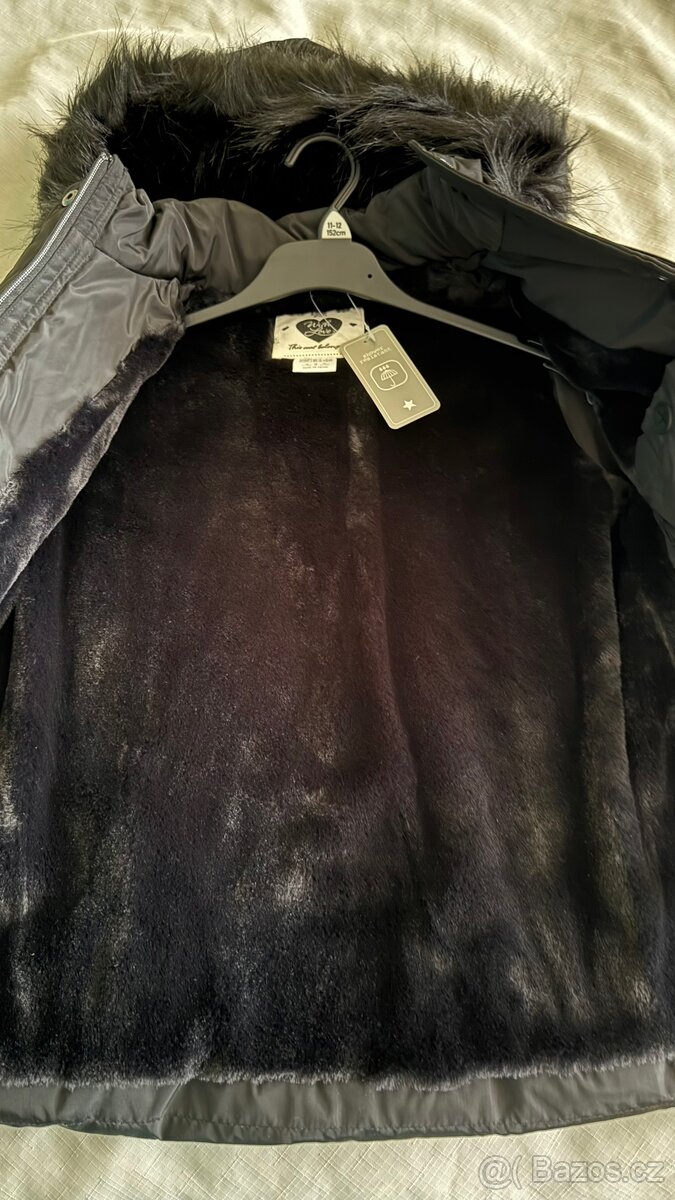 Nová zimní bunda vel. 146-152 (10/11let-11/12let) F&F - 13