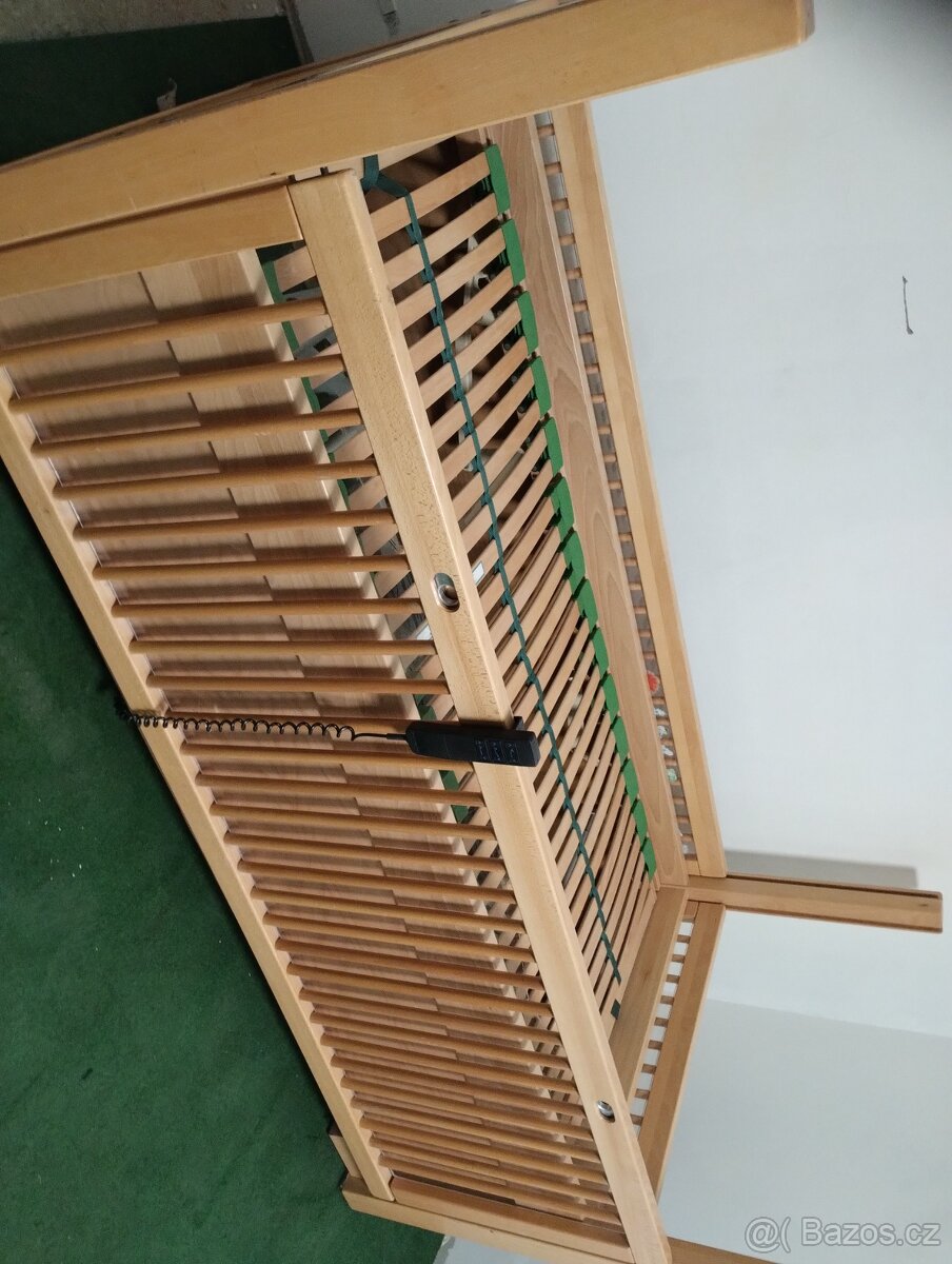 Dětská elektrická polohovací postel se ZÁRUKOU - 13