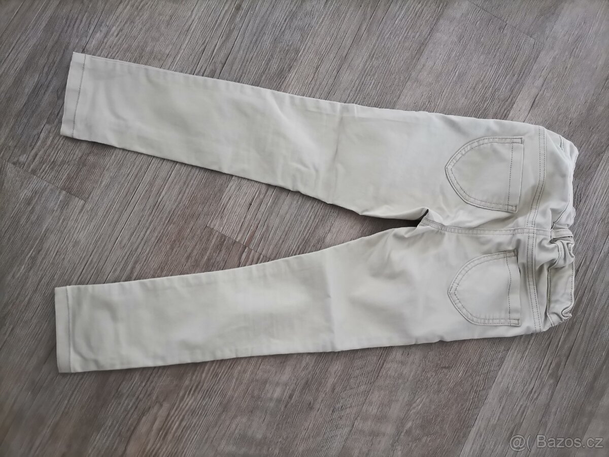 Dívčí kalhoty, rifle, vel. 116, 122, 6 let - 13