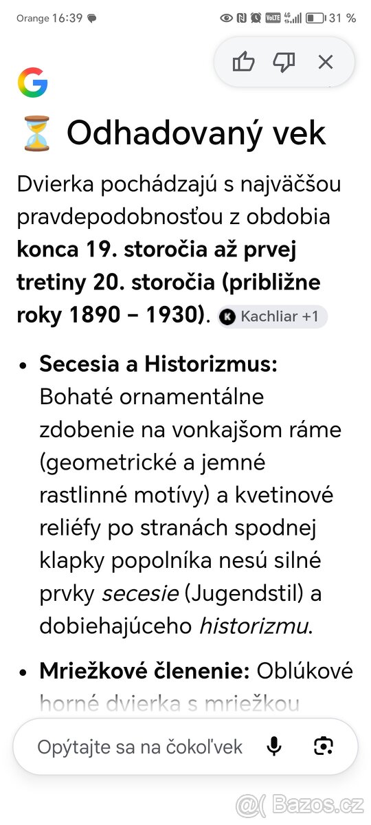 Dvierka na krb - 13