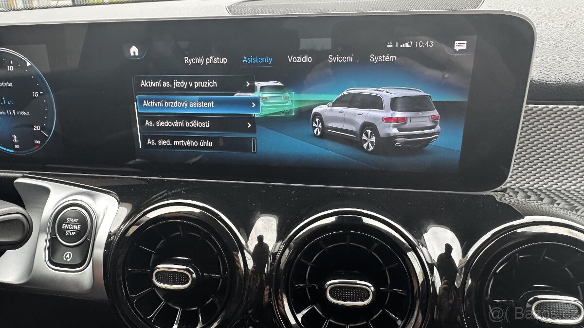 Mercedes-Benz GLB, 180d, 2020 r.v., Kamera Tažne nehavar. - 13