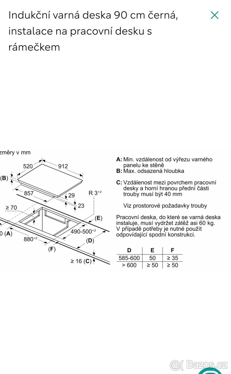 Nová Ind deska FREEINDUCTION SIEMENS STUDIO LINE IQ700 - 13