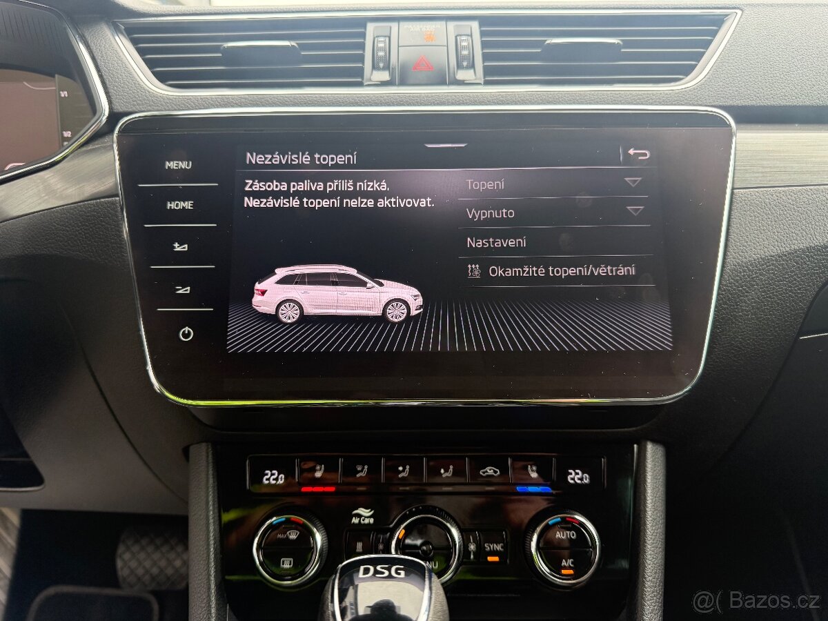 Škoda SUPERB 2.0 TDi DSG MATRIX VIRTUAL WEBASTO KAMERA TAŽNÉ - 13