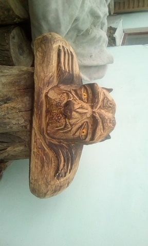 dřevěné sochy od známého sochaře - 13
