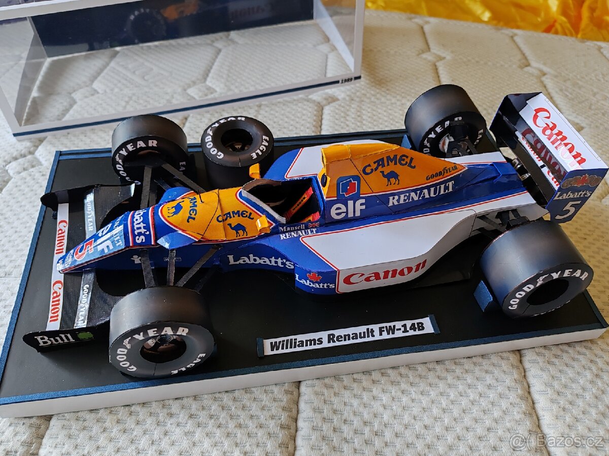 Prodám modely F1 s papíru - 13