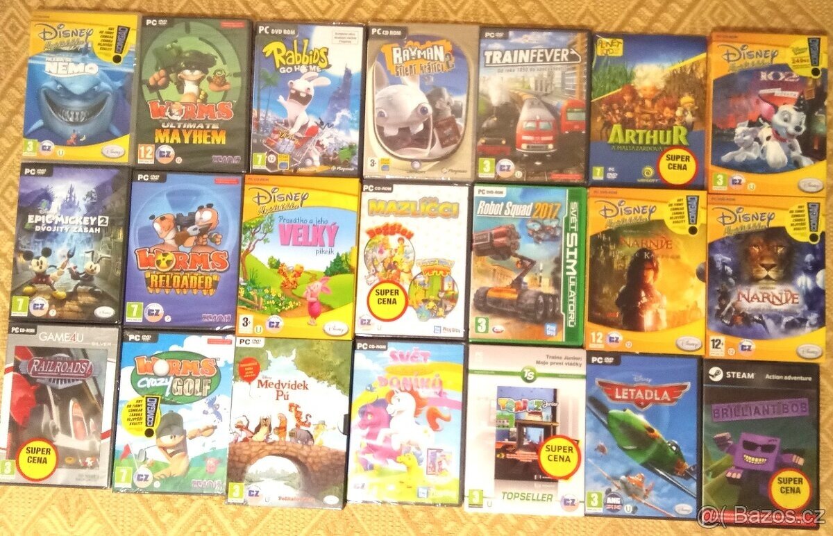 nové, nerozdělané PC hry ve folii, levně + HRY ZDARMA - 13