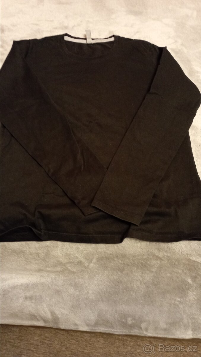 Dámská, dívčí trika dlouhý rukáv,M - 13