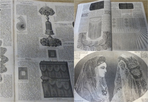 Bazar, módní časopis, svázaný ročník 1865, stará móda - 13