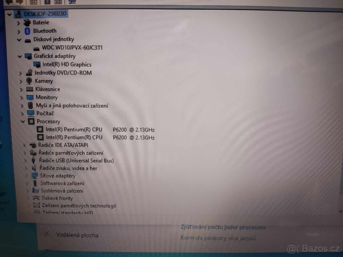 2-jádro HP (2x2,13Ghz),6gb DDR3, 1000gb HDD,HDMI,Baterie 2h+ - 13