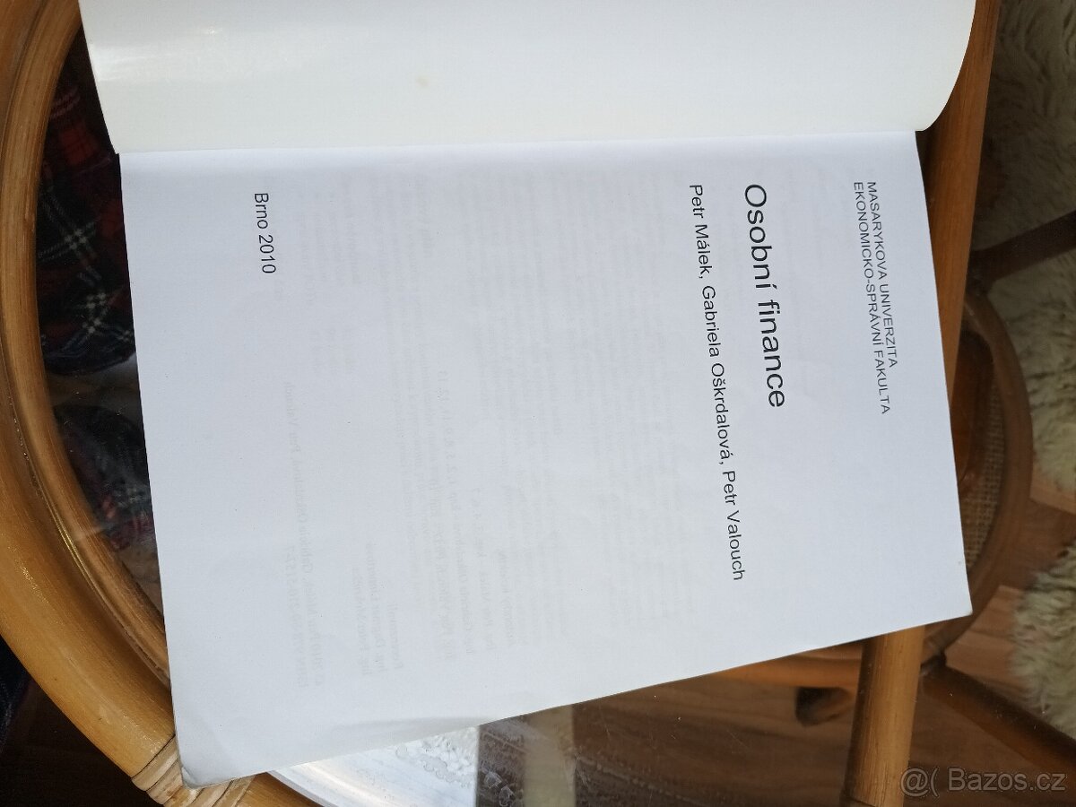 Skripta- Osobní Finance-Masarykova Univerzita-ESF - 13