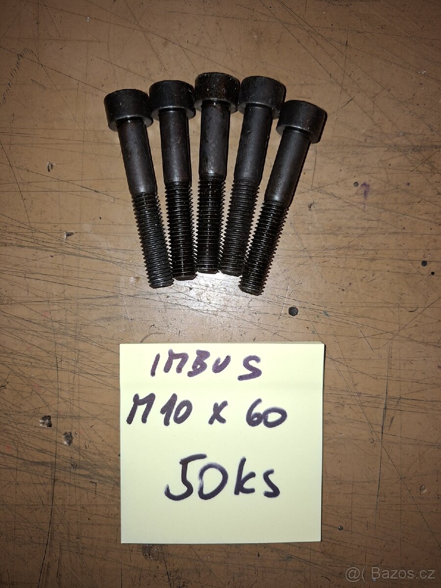 Spojovací materiál..šrouby, matice NOVÉ - 13