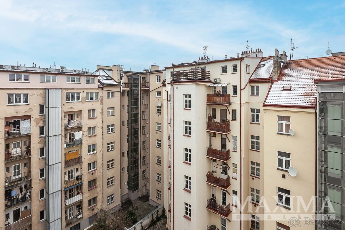 Byt 2+kk o ploše 42 m2 - Praha, Žižkov - 13