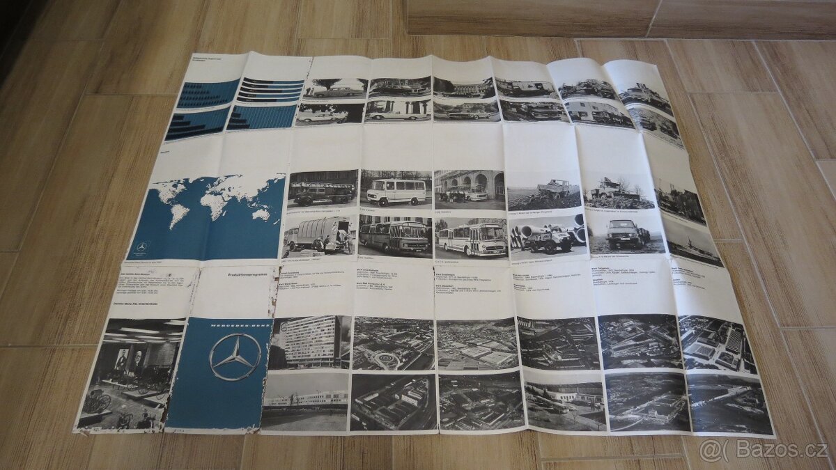 Prospekty Mercedes 60.-90. léta. - 13