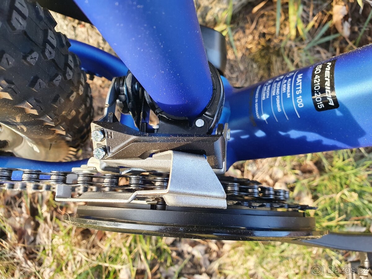 MERIDA MATTS 7.100 Matt Medium Blue (Silver-Blue/Black) M - 13