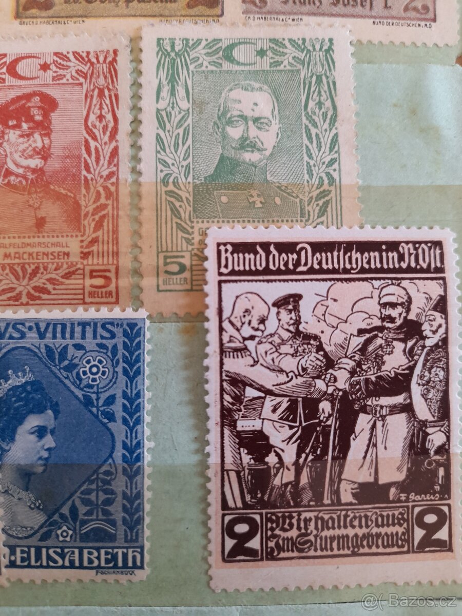 Album Zálepky 1.svetová válka 1914-1918 - 13