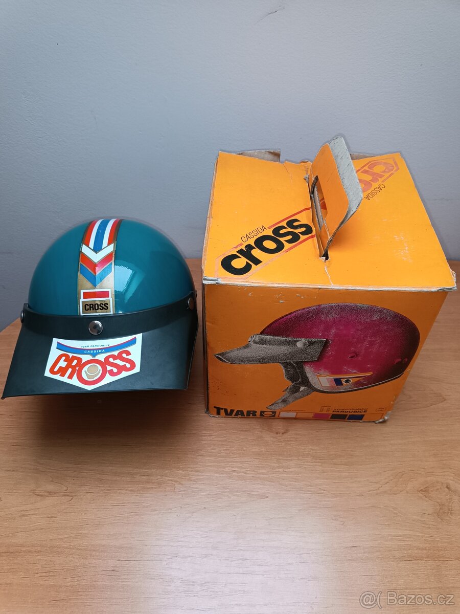 Stará přilba, helma - Cassida CROSS - 13