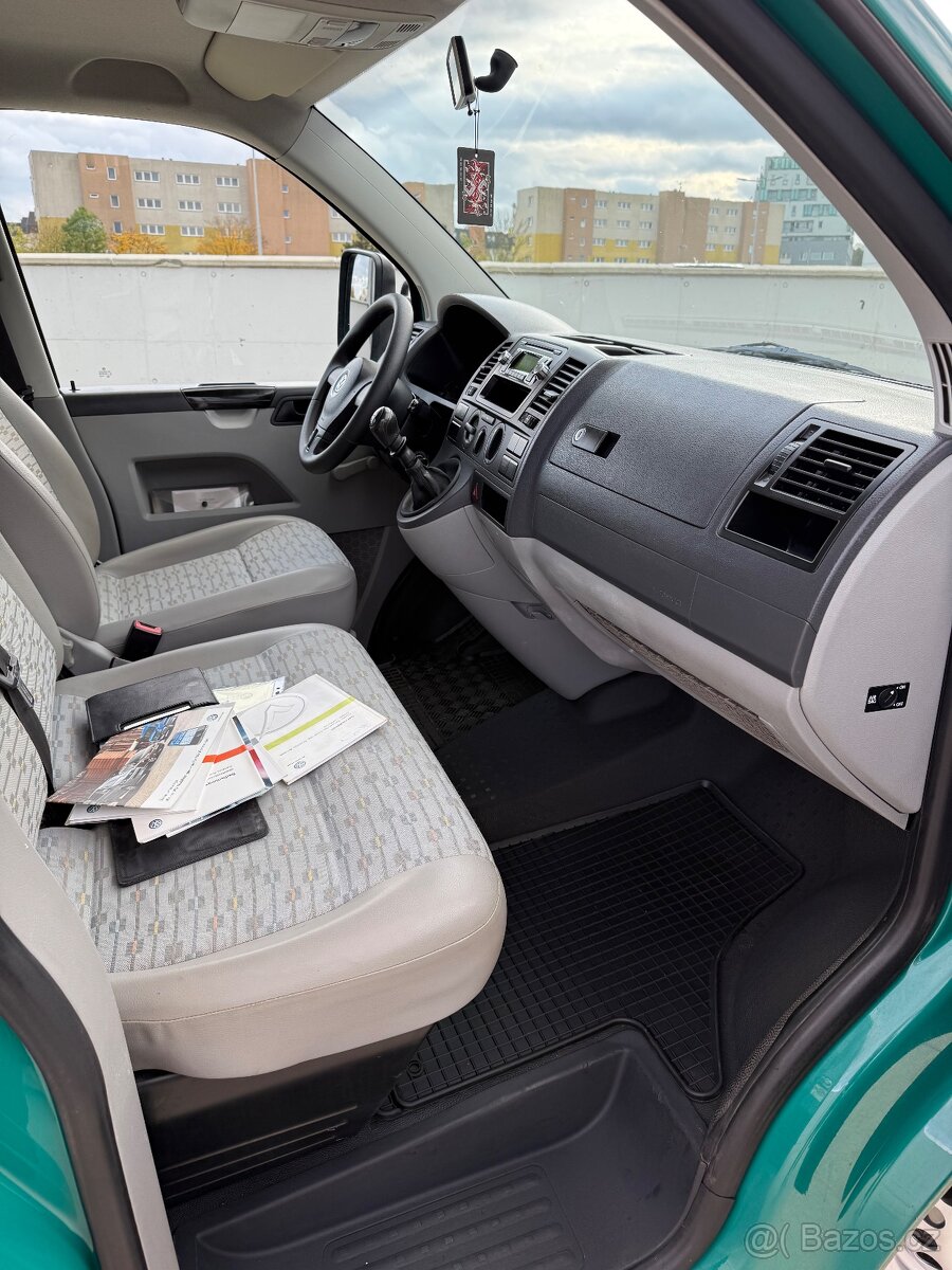 Vw T5 valník 2.0tdi 84kw DPH ROZVODY tažné zařízení - 13