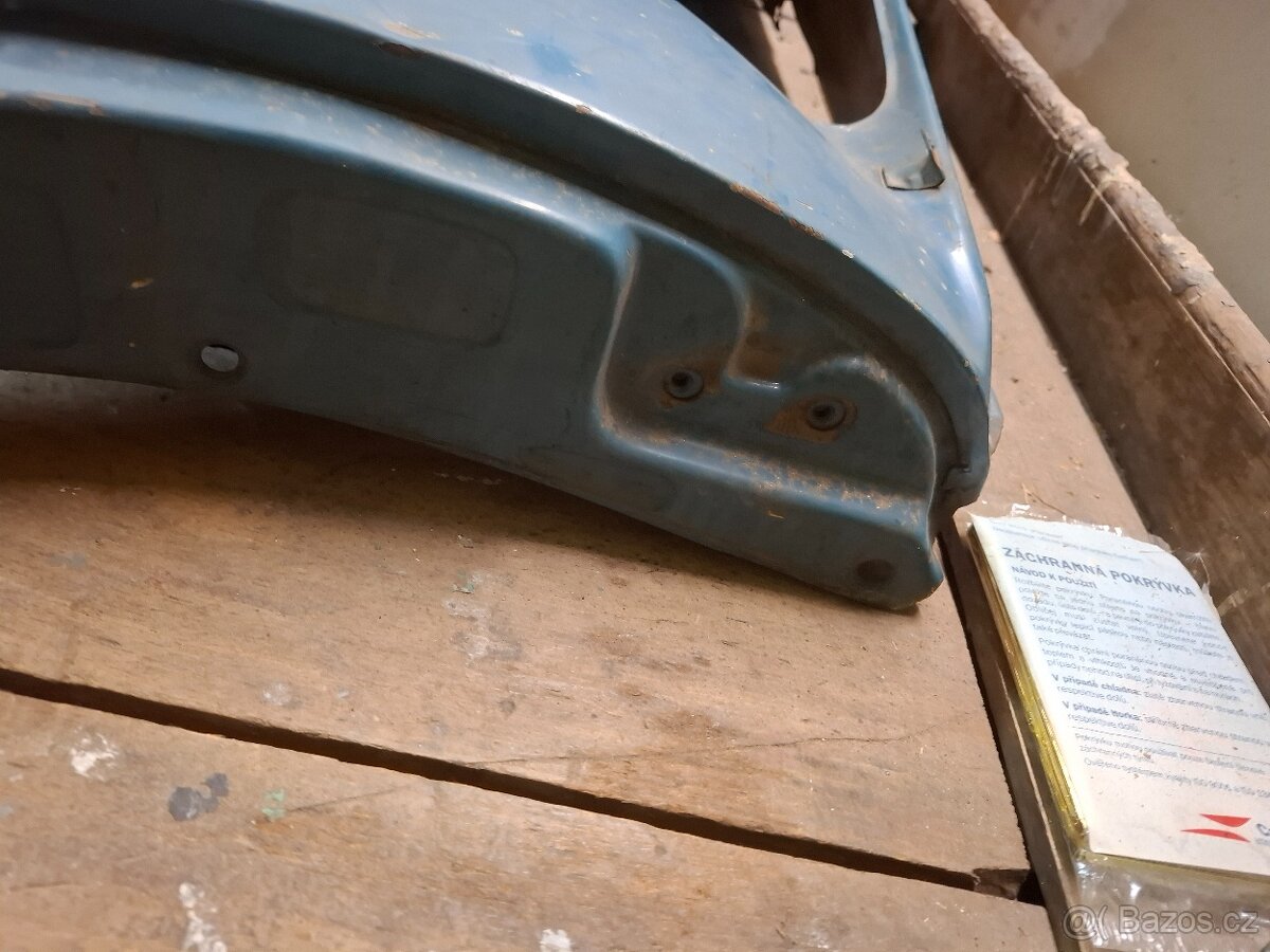 Pravý zadní blatník Škoda 1000MB 1964 - 1966 žábrový - 13