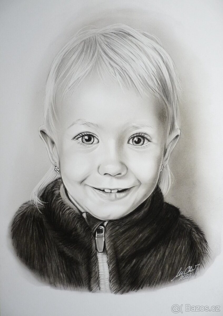 KRESBA PORTRÉTŮ PODLE FOTOGRAFIE - 13