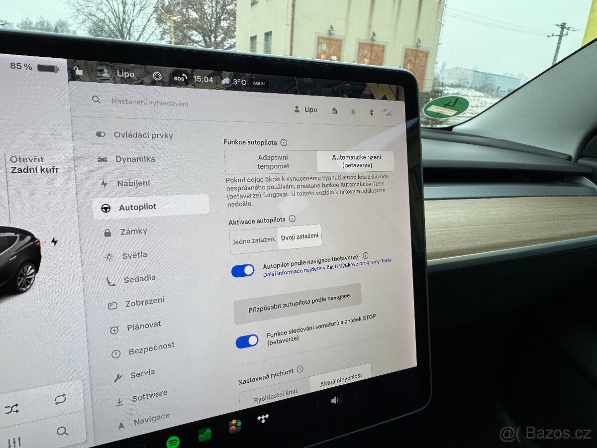 Tesla model 3 long range 4x4 záruka - 13