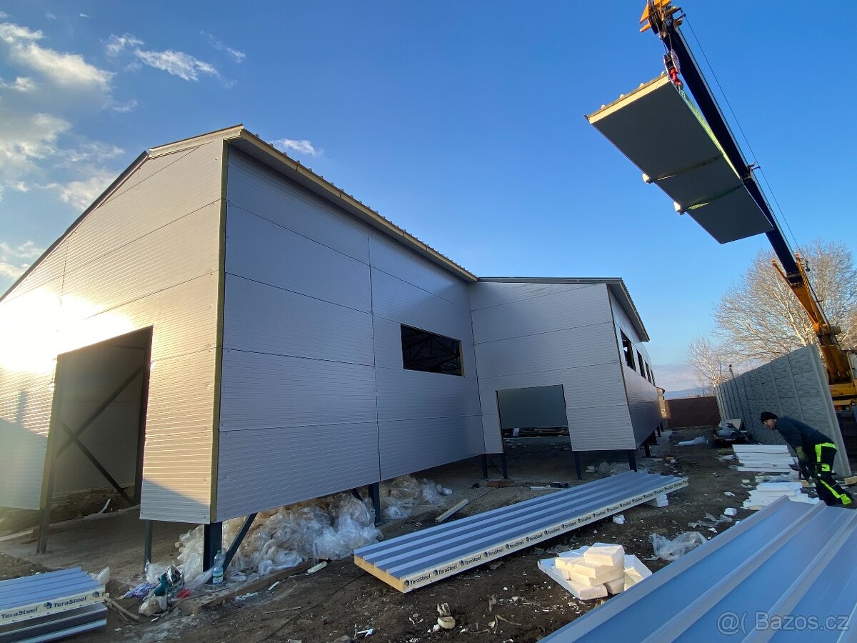 Konstrukce haly 15x30x6m - 13