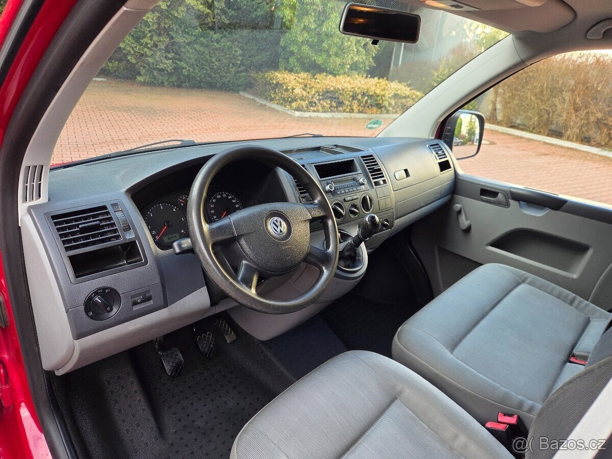 Transporter T5 1.9TDI 75kW,9.míst,tažné,Webasto,1.maj.servis - 13