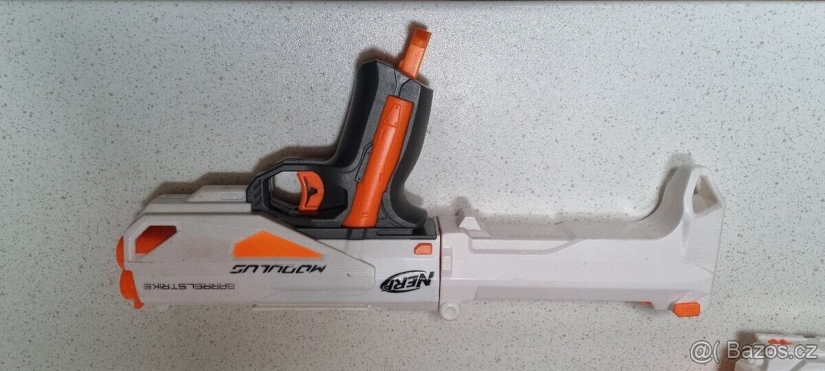 Nerf MODULUS 3V1 - elektrokulomet+brokovnice+vzduch nástavec - 13