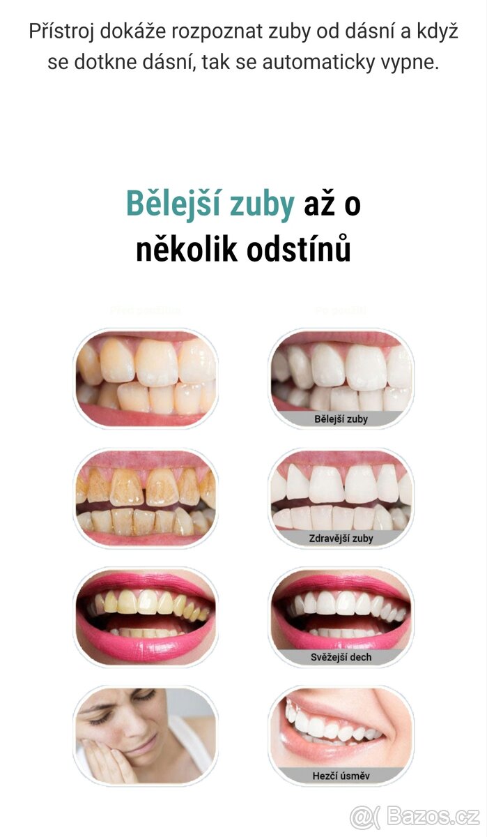Ultrasonický čistič zubů TrueSonic - 13