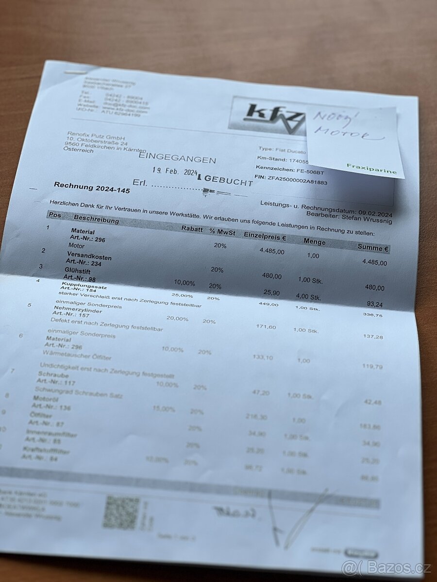 Fiat Ducato, 2.3 JTD, 7 MÍST, NOVÝ MOTOR - 13