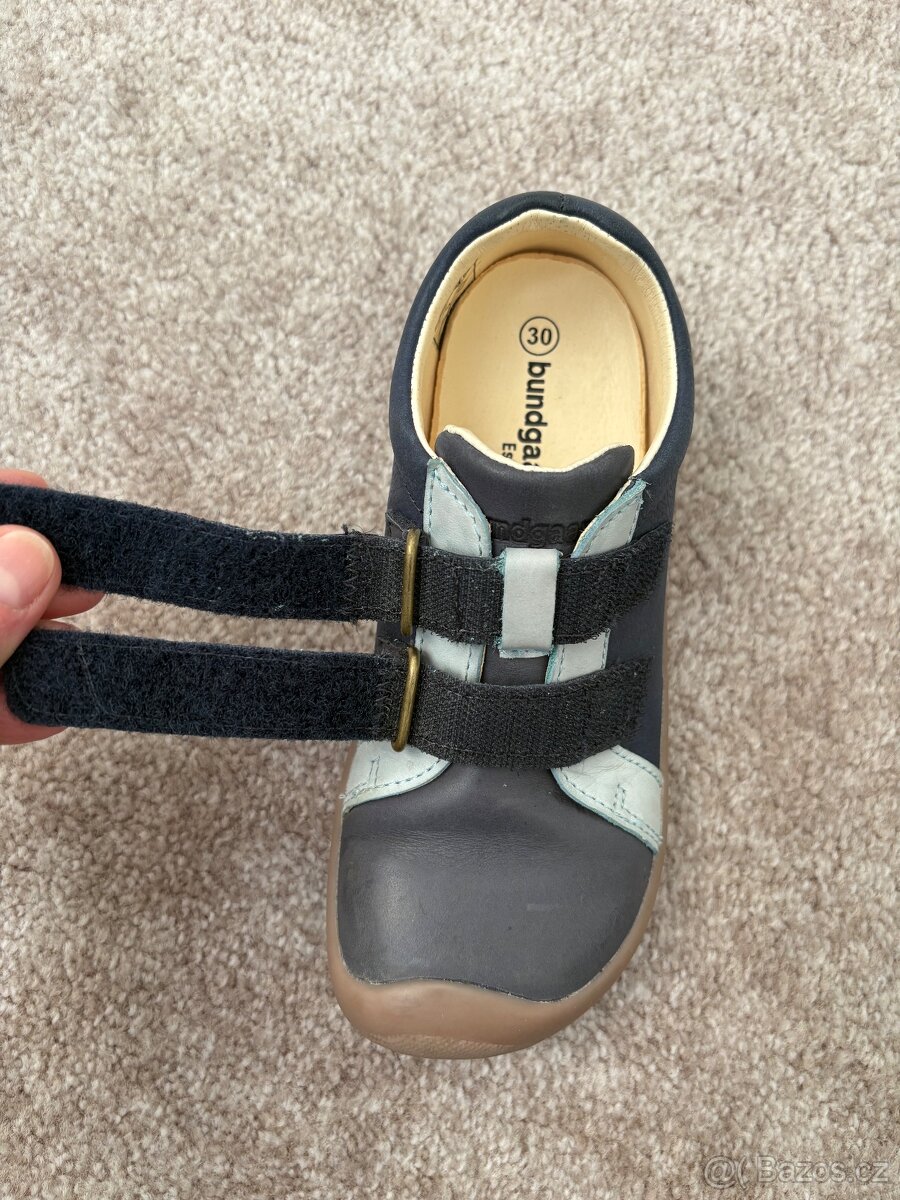 Kozene boty Bundgaard Walker Velcro Navy / vel.30 - 13