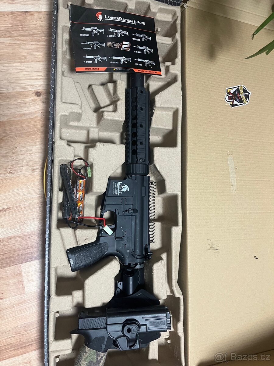 Airsoft Gear M4 AEG + Glok HPA - 13