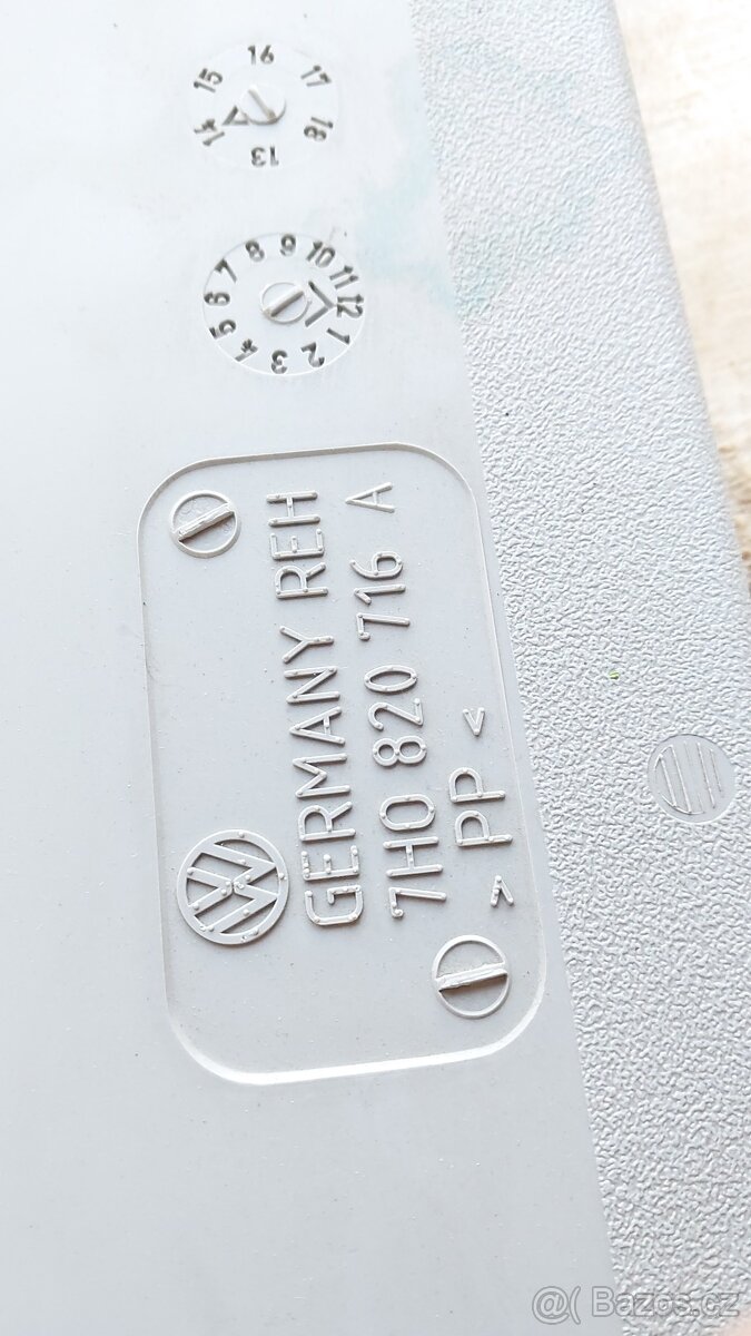 VW Transporter T5 – PLASTY TOPENÍ INTERIER STROP - 13