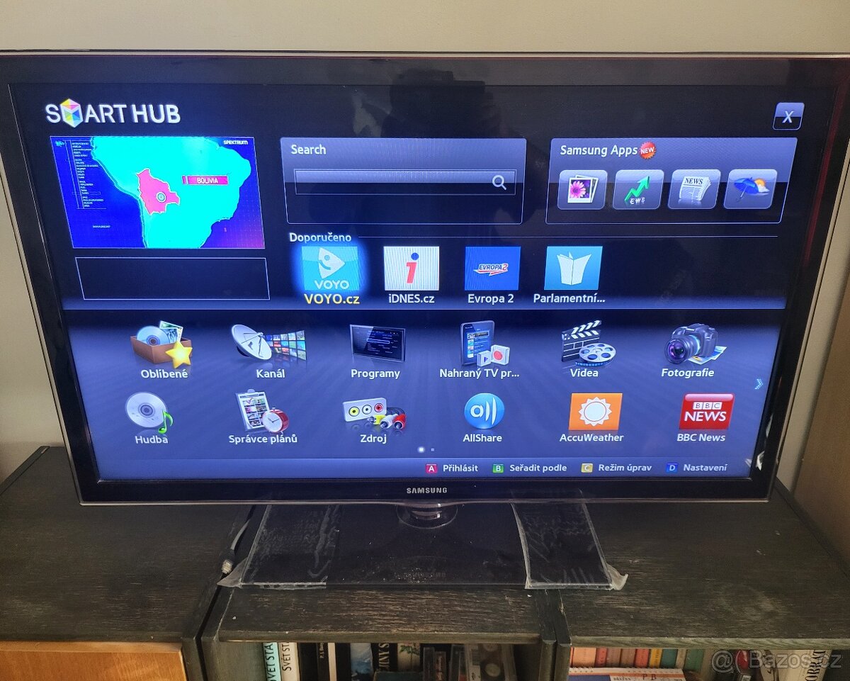 LED SMART TV SAMSUNG, typ UE40D6100SW - s příslušenstvím - 13