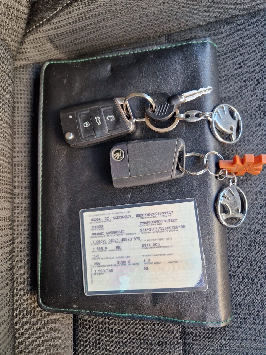 Prodám Škoda superb 3 1,6tdi 88kw - 13