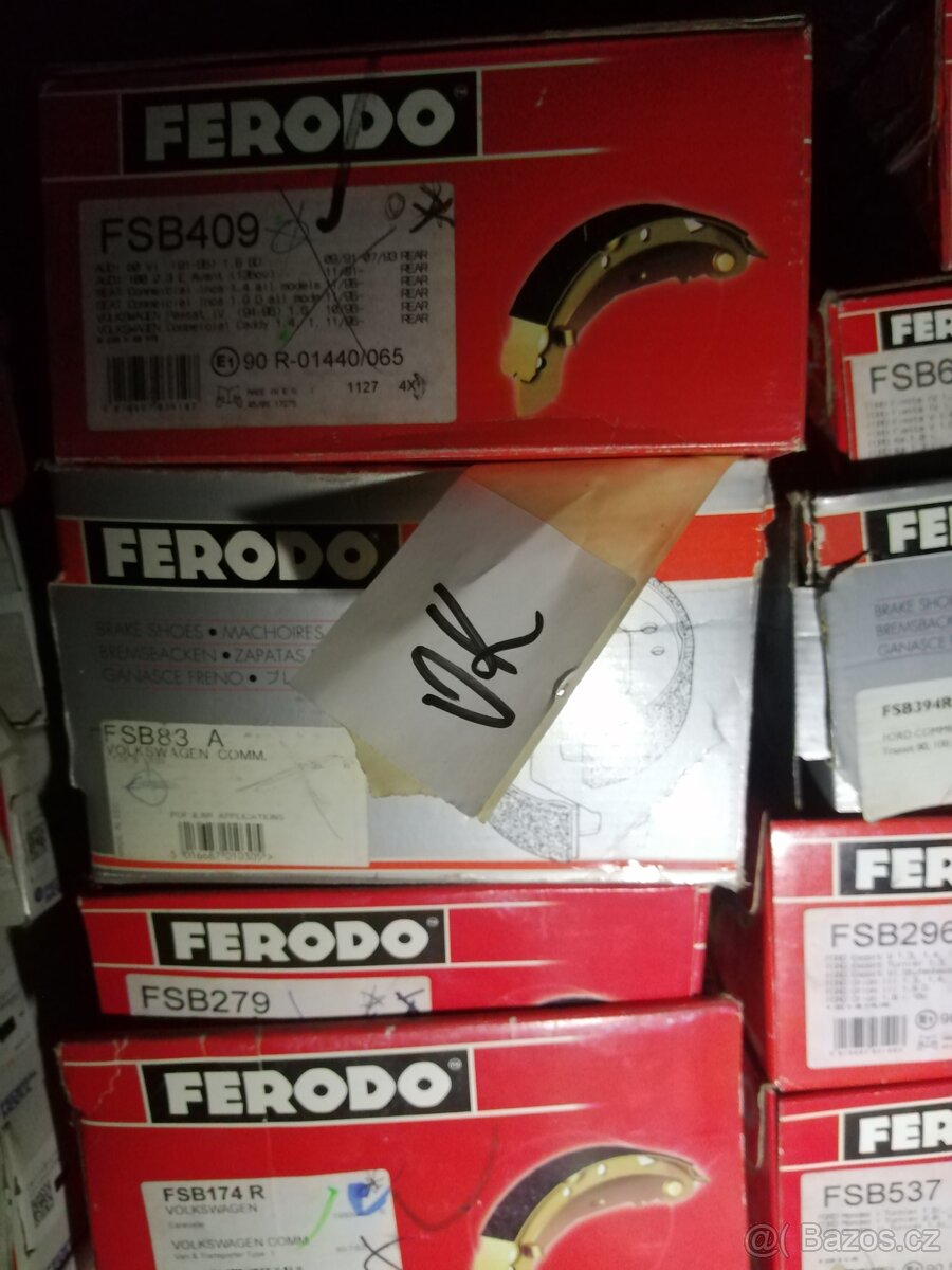 Brzdové čelist různé vozy Ferodo - 13