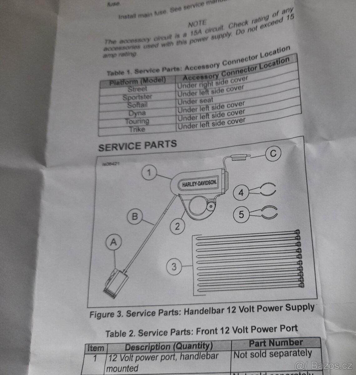 HARLEY DAVIDSON® 12V zásuvka NOVÁ - 13