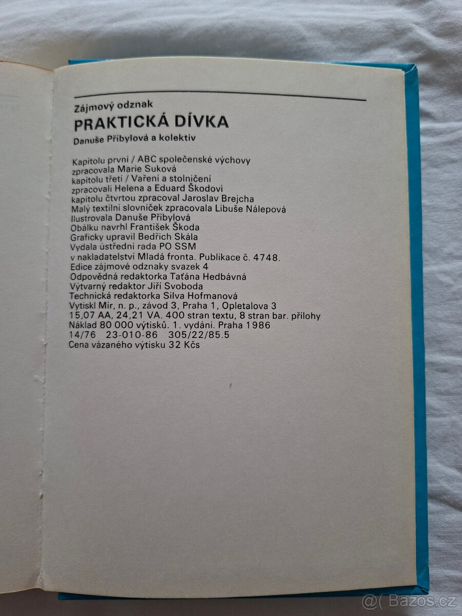 Praktická dívka Mladá Fronta 1986 - 13