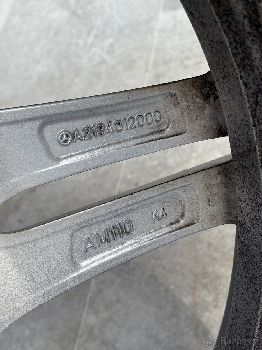 Mercedes E class W213 AMG Alu R19 5x112 Zimní Michelin - 13