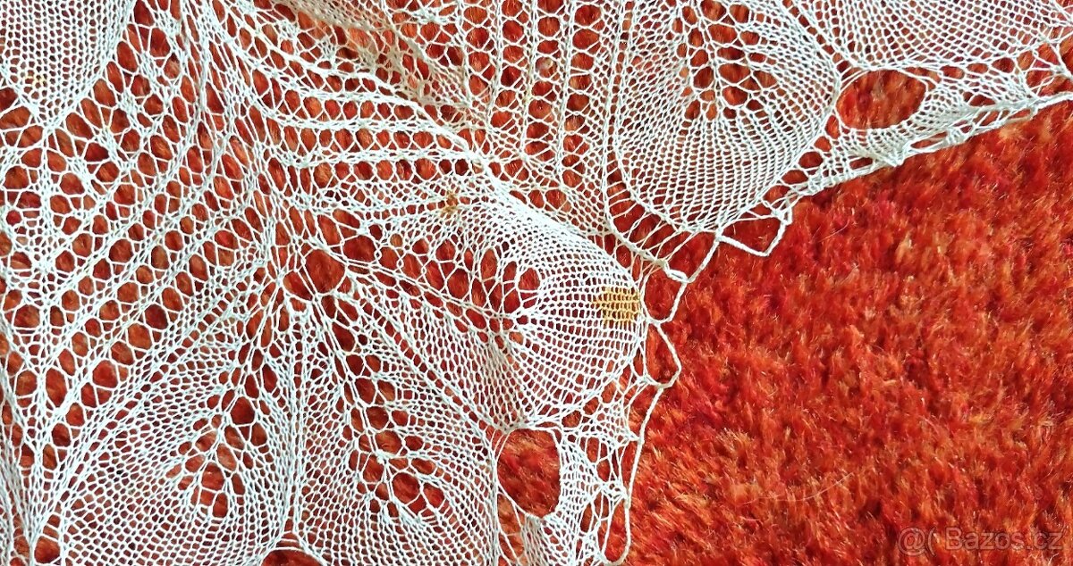 Retro dečky krajkové - háčkované či paličkované - 13