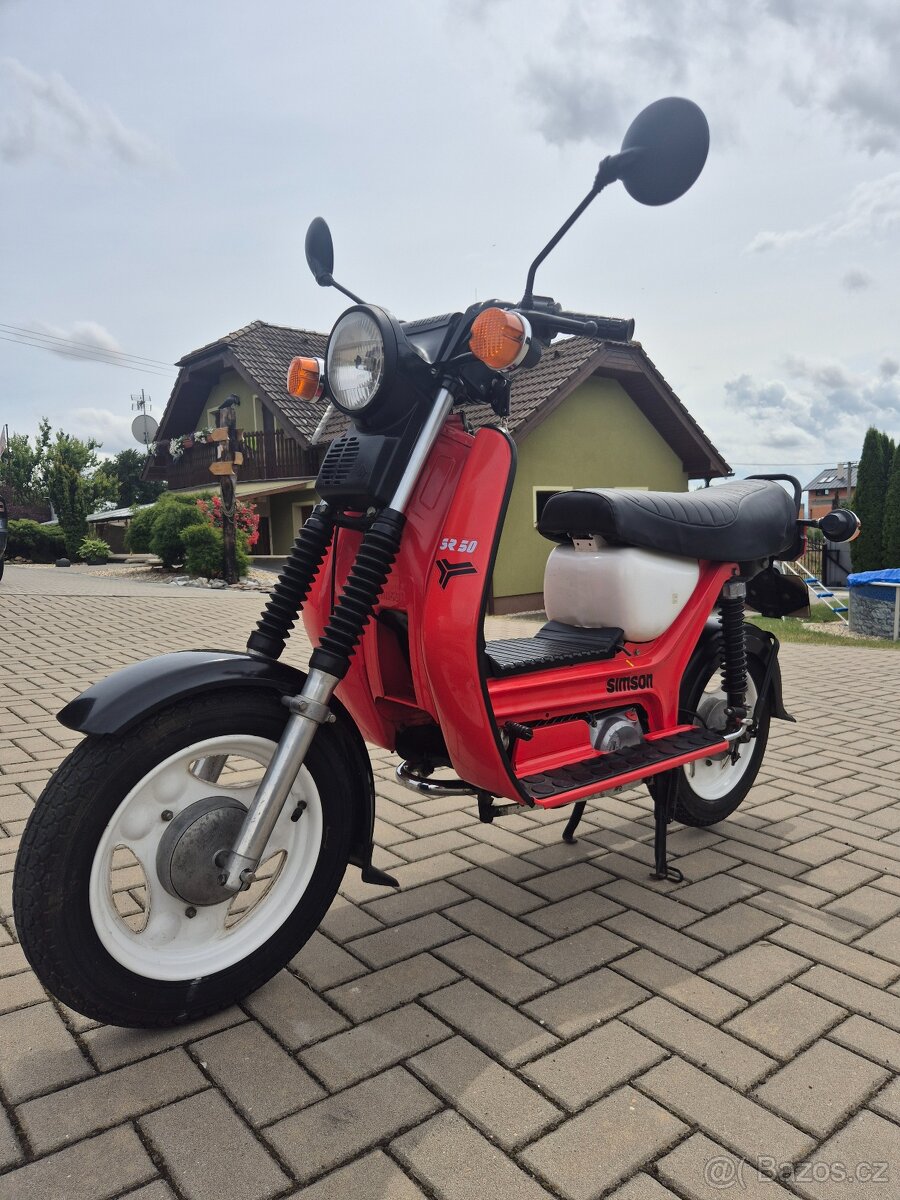 Prodám Simson skutr sr 50 - 13