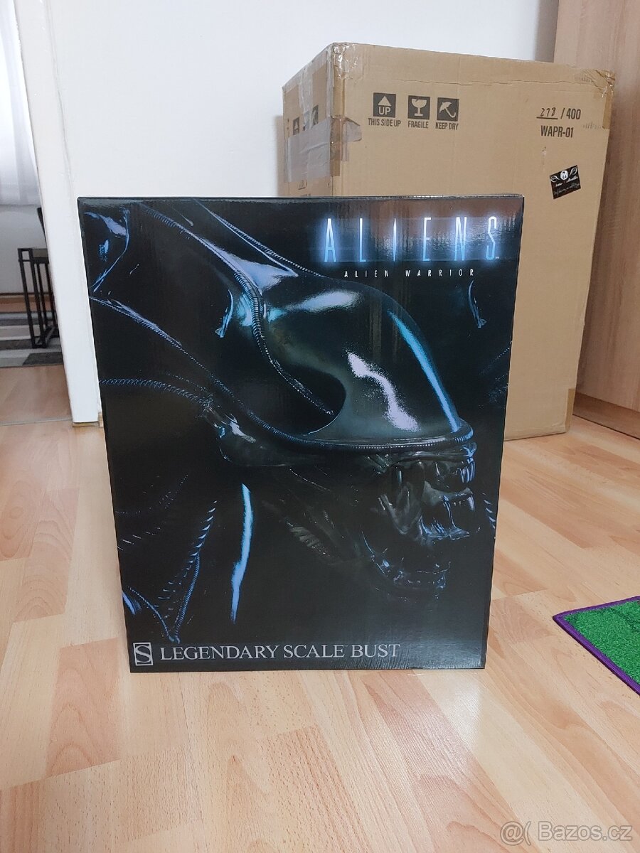 Alien Warrior Legendary Scale Bust Sideshow - 13