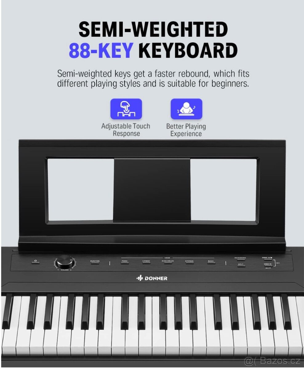 Donner DEP-45 E Piano Ultra tenké - 13